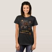 Cockapoo Peaky Style Shirt | Lustiger Hund teilt E (Vorne ganz)