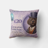 Cockapoo Pillow | Funny Dog Lover Cushion Gift Kissen (Rückseite)