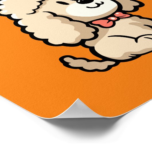 Cockapoo Poster (Ecke)