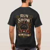 Cockapoo regiert das Haus T-Shirt (Rückseite)