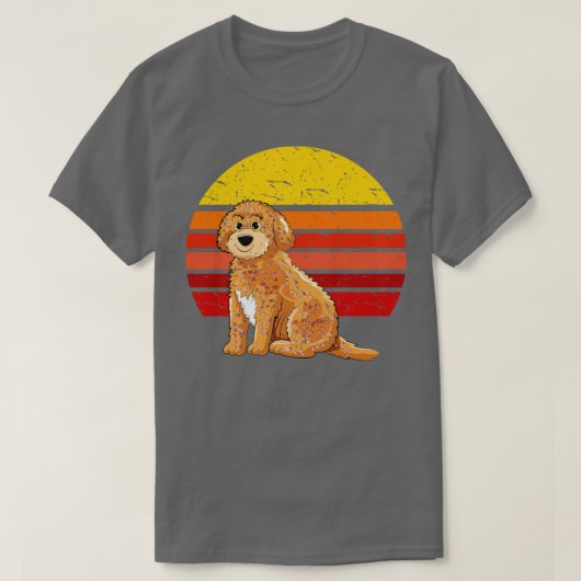 Cockapoo Retro T-Shirt (Design vorne)