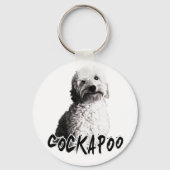 Cockapoo Schlüsselanhänger (Vorderseite)