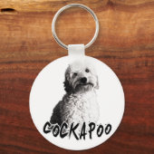 Cockapoo Schlüsselanhänger (Vorderseite)