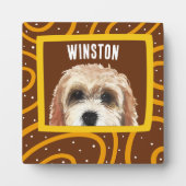 Cockapoo-Sonderrahmen für Foto Fotoplatte (Vorderseite)