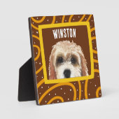 Cockapoo-Sonderrahmen für Foto Fotoplatte (Vorderseite)