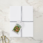 Cockapoo St. Patrick's Day Glückshund Topf mit Gol Geschenkanhänger (Mit Garn)