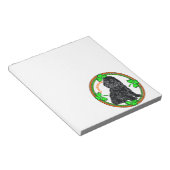 Cockapoo St Patrick's Day Notizblock (angewinkelt)