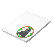 Cockapoo St Patrick's Day Notizblock (Rotiert)