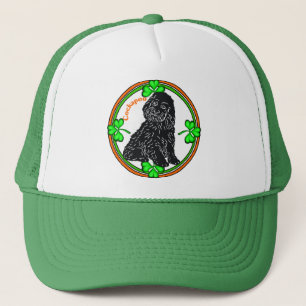 Cockapoo St Patrick's Day Truckerkappe