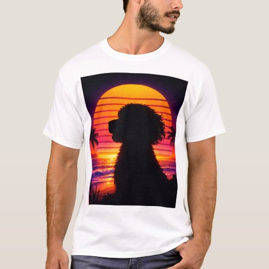 Cockapoo T-Shirt - Retro Cockapoo Hunde Liebhaber (Vorderseite)