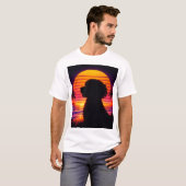 Cockapoo T-Shirt - Retro Cockapoo Hunde Liebhaber (Vorne ganz)