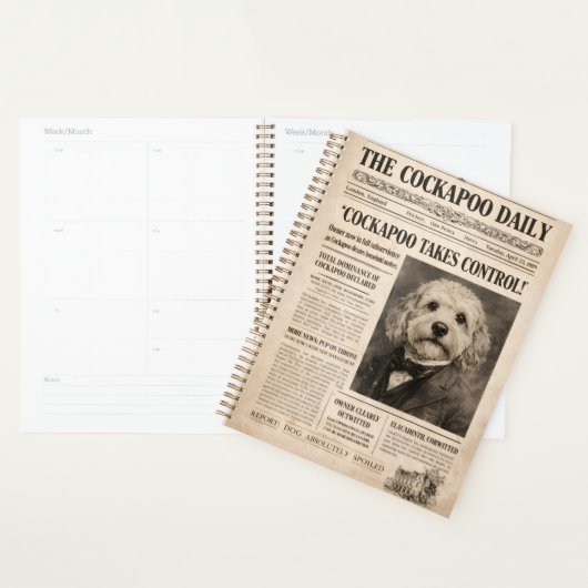 Cockapoo Tagesplaner Planer (Anzeige)