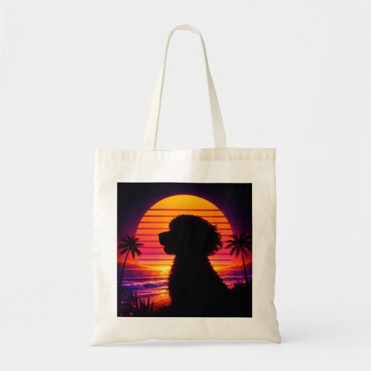 Cockapoo-Tasche - Retro-Geschenk für Cockapoo-Hund Tragetasche (Vorne)