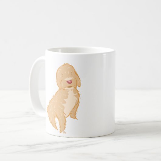 Cockapoo Tasse (Vorderseite Links)
