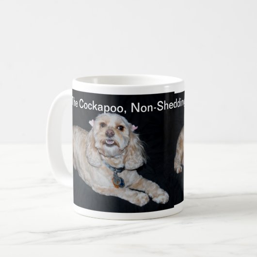 Cockapoo Tasse (Vorderseite Links)