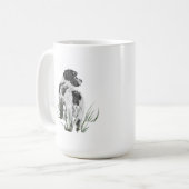 Cockapoo-Tasse –  Coffee-Mug für Hundemamas, Aquar Kaffeetasse (Vorderseite Links)