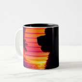 Cockapoo-Tasse - Retro-Geschenk für Cockapoo-Hunde Zweifarbige Tasse (Vorderseite Links)