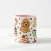 Cockapoo-Tasse Süßes Hundebesitzer-Geschenk | Kaff Tasse (Zentrum)