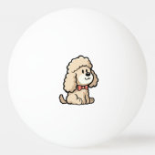 Cockapoo Tischtennisball (Vorderseite)