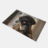 Cockapoo-Türmatte Hundeliebhaber Willkommensmatte Fußmatte (Schrägansicht)
