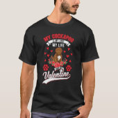 Cockapoo Valentines Day T-Shirt (Vorderseite)