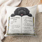 Cockapoo-Vater-Definition Geschenk Kissen (Decke)