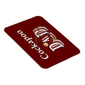 Cockapoo VATER Magnet (Rechte Seite)