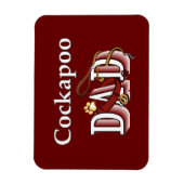 Cockapoo VATER Magnet (Vertikal)