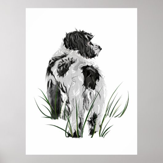 Cockapoo-Wandkunstposter, Hunde-Homedekoration Poster (Vorne)