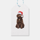 Cockapoo Weihnachten Geschenkanhänger (Vorderseite)