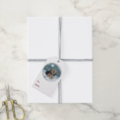 Cockapoo Weihnachten Geschenkanhänger (Mit Garn)