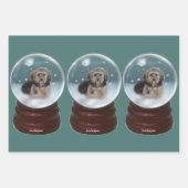 Cockapoo Weihnachten Geschenkpapier Set (Vorderseite)