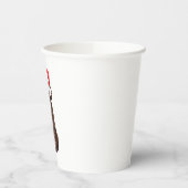 Cockapoo Weihnachten Pappbecher (Links)