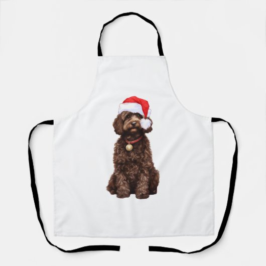 Cockapoo Weihnachten Schürze (Vorderseite)