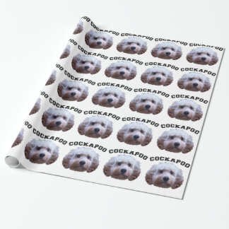 Cockapoo Welpe Geschenkpapier