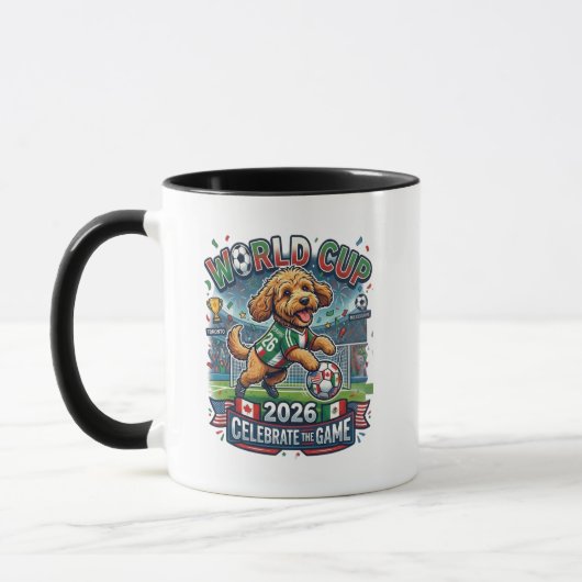 Cockapoo-Weltmeisterschaft 2026 Tasse (Links)