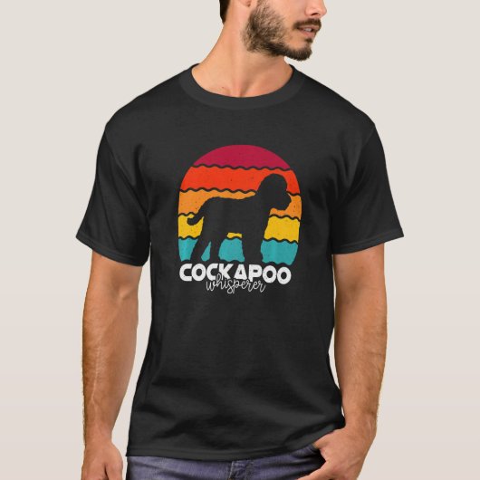 Cockapoo Whisperer Retro Vintage Premium T-Shirt (Vorderseite)