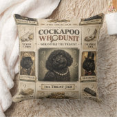 Cockapoo Whodunit cushion | Funny Dog Gift Kissen (Decke)