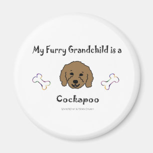 CockapooBrown Magnet