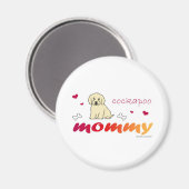 CockapooCrmMommy Magnet (Vorderseite/Rückseite)