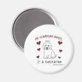 CockapooWt Magnet (Vorderseite/Rückseite)