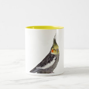 Cockatiel (11oz) zweifarbige tasse