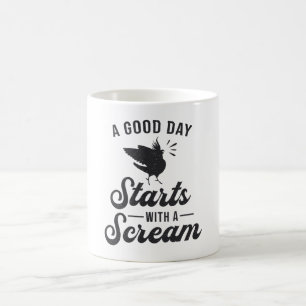 Cockatiel Besitzer eines guten Tages Funny Cockati Kaffeetasse