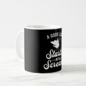 Cockatiel Besitzer eines guten Tages Niedlich Cock Kaffeetasse (Vorderseite Links)