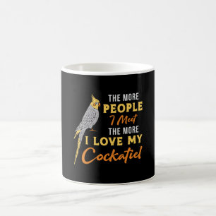 Cockatiel Besitzer Liebe Mein Cockatiel Bird Lover Kaffeetasse