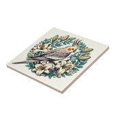 Cockatiel Bird Illustration Fliese (Seite)