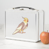 Cockatiel Bird Parrot Metall Brotdose (Beispiel)