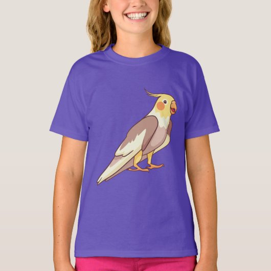 Cockatiel Bird Parrot T-Shirt (Vorderseite)