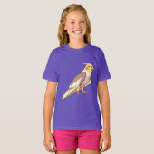 Cockatiel Bird Parrot T-Shirt (Vorne ganz)
