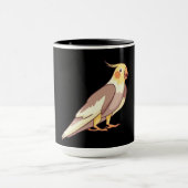 Cockatiel Bird Parrot Tasse (Zentrum)